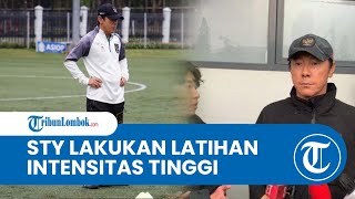 Program Latihan Intensitas Tinggi Versi Shin Tae-yong, Timnas U-20 Indonesia Latihan 4 Kali Sehari