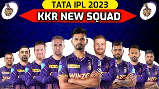 IPL 2023 - Kolkata Knight Riders Full Squad | KKR Squad 2023 | KKR Players List 2023