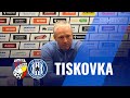 Trenér Jílek po utkání FORTUNA:LIGY s týmem FC Viktoria Plzeň