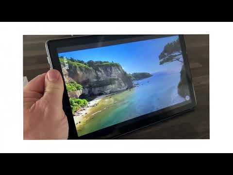 Tablette Android IPS 1280P HD, YUMKEM Tablette PC 10 Pouces, Tablette avec de très bonnes distinctio