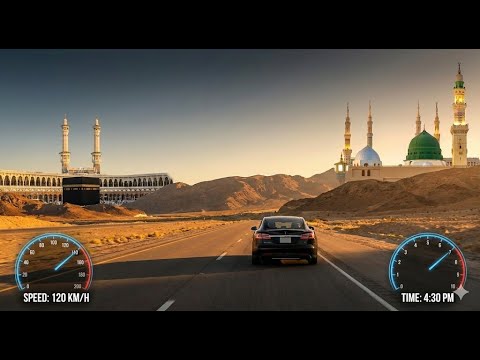 Mecca To Medina Driving Timelapse - Jan 2026 - 4K