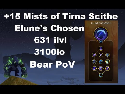 +15 Mists of Tirna Scithe | Guardian Druid PoV | Almost 3200io...