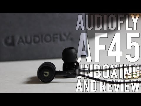Audiofly AF45 Unboxing and Review