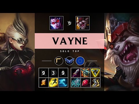 Vayne Top vs Kled: Rampage - EUW Diamond Patch 14.24