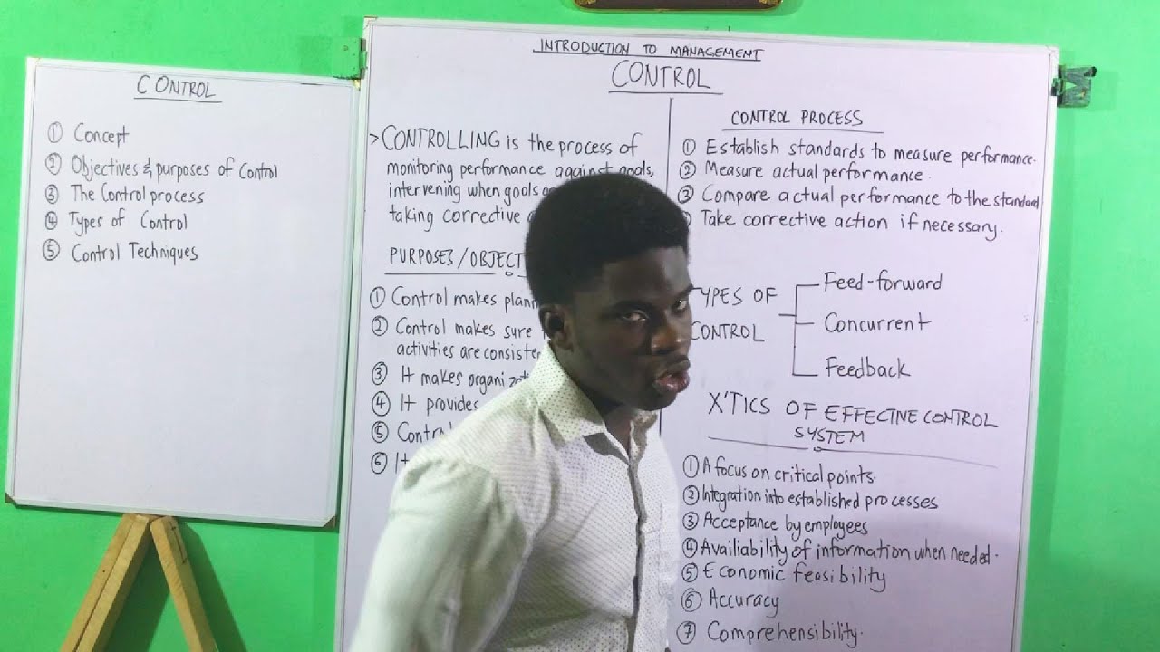 Control Function - Introduction to Management