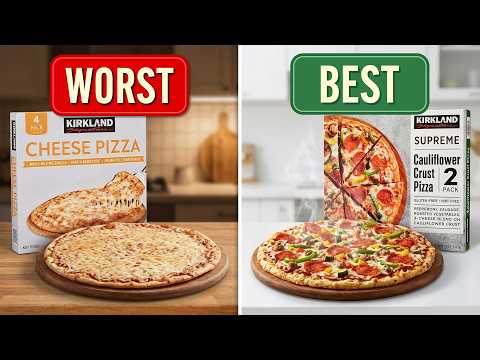 Costco Frozen Pizzas RANKED Worst To Best (One Surprised Me)