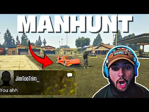 DOING A MANHUNT ON GTA But....im not running