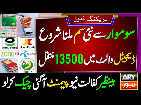 Somwaar Bisp Wallet SIM Milna Shuro | Bisp Wallet Account | 8171 Portal Update | Benazir | Ehsaas