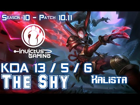 IG The Shy KALISTA vs CAMILLE Top - Patch 10.11 KR Ranked