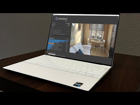 Dell XPS 13 Plus Cinebench + Adobe Performance