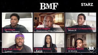 Cast Members of BMF (Black Mafia Family)Virtual Press Junket- Part 1 video