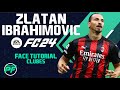 EA FC 24 ZLATAN Ibrahimović FACE -  Pro Clubs Face Creation - CAREER MODE - LOOKALIKE MILAN