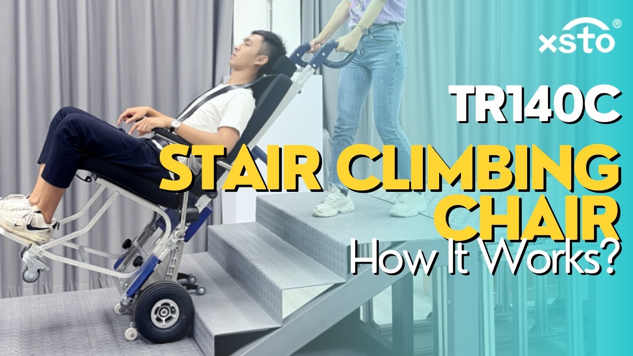 XSTO TR140C Stair Climbing Wheelchair | Wheelchair that Can Climb Stairs