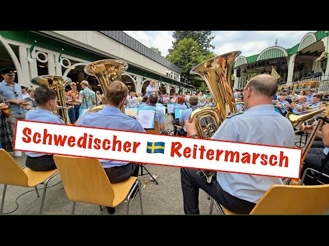 Olpe Schützenfest 2025 - Gebirgsmusikkorps der Bundeswehr - Schwedischer Reitermarsch (4K)