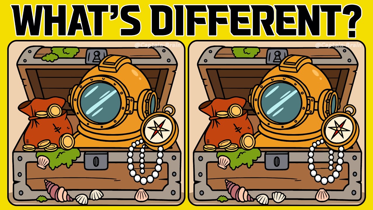 Mind-Bending Spot the Difference Challenge (A Bit Tricky)
