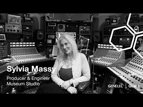 Sylvia Massy calibrates her Genelec studio monitors using #GLM4 software