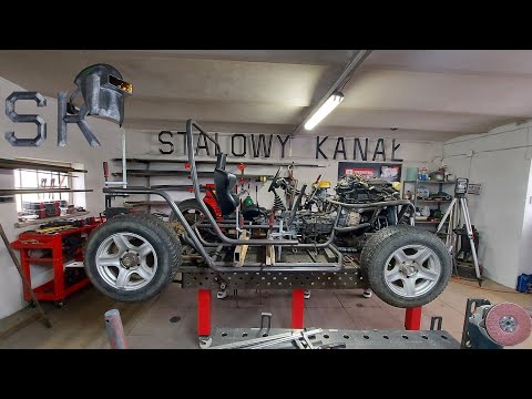Cross Buggy #20  . Górna część klatki bezpieczeństwa - pałąk kapotażowy - powtarzalne gięcie rur  3D