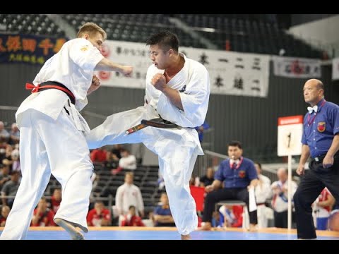 【新極真会】Court1 3rdRound2 man Antanas Klibavicius vs Shoki Shimizu The 12th World Karate Championship
