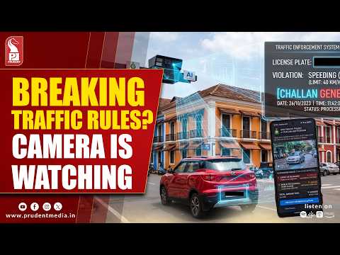 AI Traffic Cameras Go Live in Goa from Tomorrow