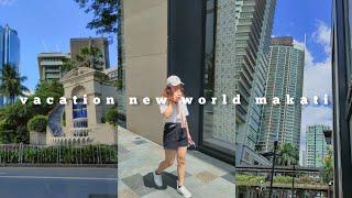 MAKATI HOTEL STAY 🏙️ | New World Hotel, Rockwell, & Greenbelt