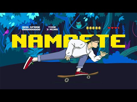 OMG SPARK - NAMASTE (OFFICIAL VISUALIZER)