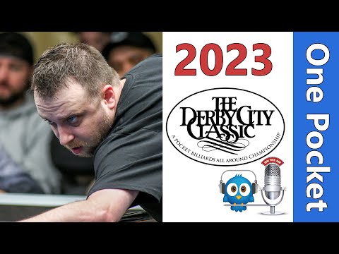Justin Hall vs B.B. Richardson - One Pocket - 2023 Derby City Classic rd 2