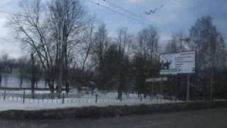 preview picture of video 'Podolsk / Подольск. ZiU-682G trolleybus, 3 route.'