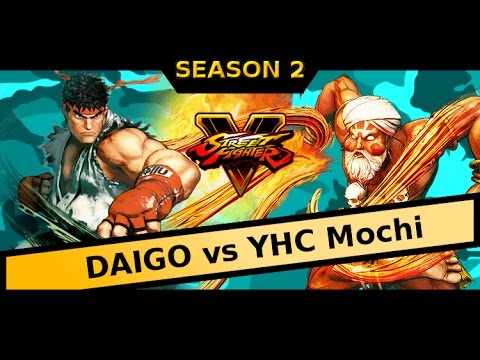 Season 2 RYU Daigo vs YHC Mochi Dhalsim Ranked SFV