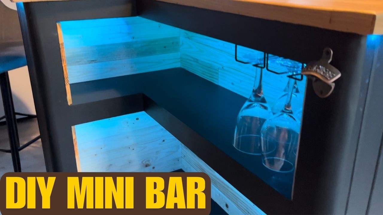 D.I.Y MINI BAR BUILD (FINAL PART)