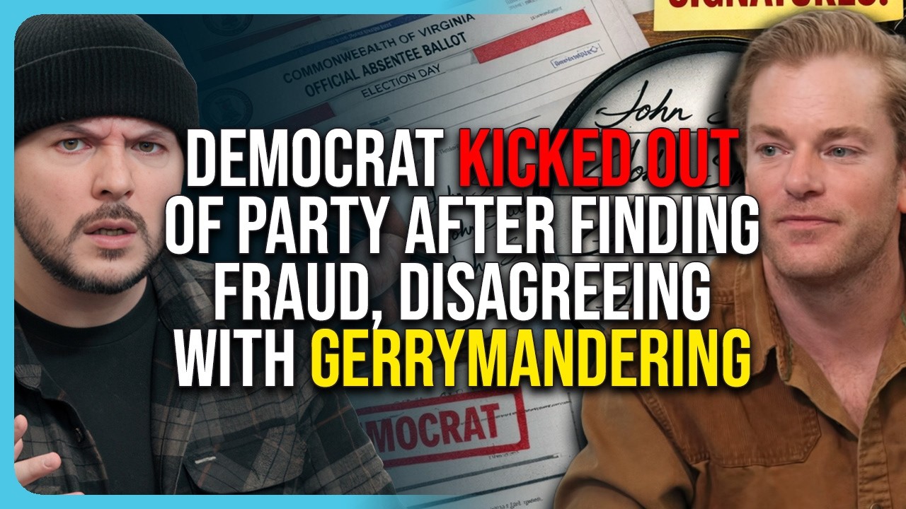 Democrat KICKED OUT of Party After Finding FRAUD, Disagreeing With Gerrymandering