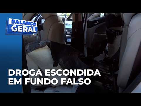 Polícia Rodoviária Estadual apreende grande quantidade de crack na PR-323, em Doutor Camargo