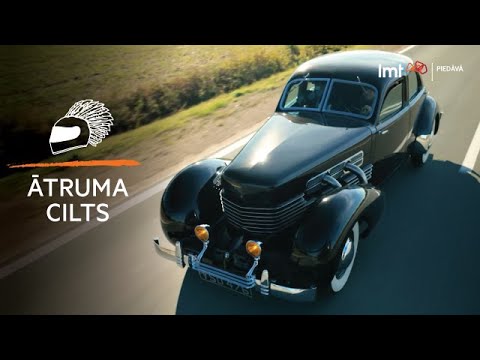 Timrots izbrauc ar art deco laika luksusa klases Cord. Ātruma Cilts S08E31