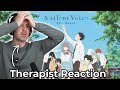 Therapist REACTS To A Silent Voice First Ever Watch