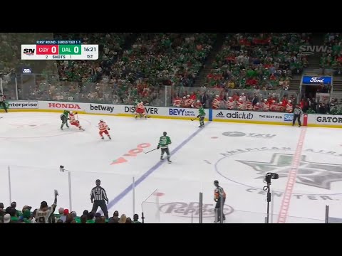2022 Stanley Cup Playoffs. Flames vs Stars. Game 3 highlights