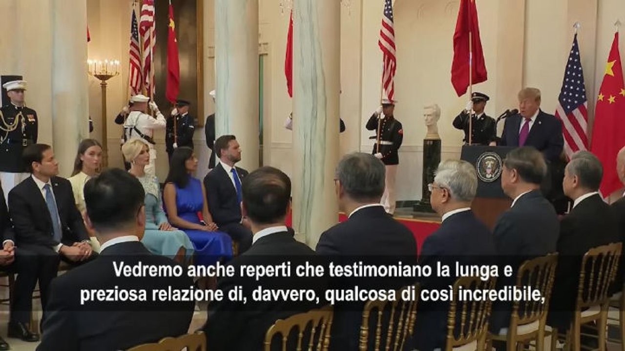 Trump: Orgoglioso delle relazioni con Pechino costruiamo mondo migliore
