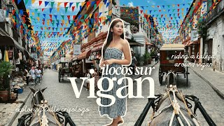 kalesa ride in calle crisologo vigan ilocos sur