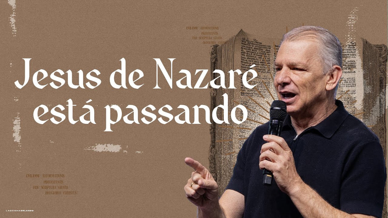 MARCELO GALHARDO - AO VIVO - JESUS DE NAZARÉ ESTÁ PASSANDO