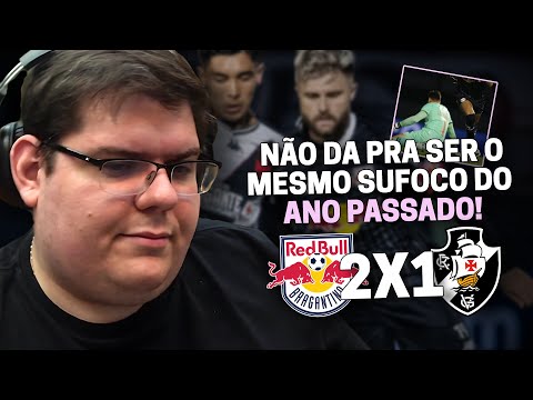 CASIMIRO REAGE: BRAGANTINO 2 X 1 VASCO - BRASILEIRÃO 2024 | Cortes do Casimito