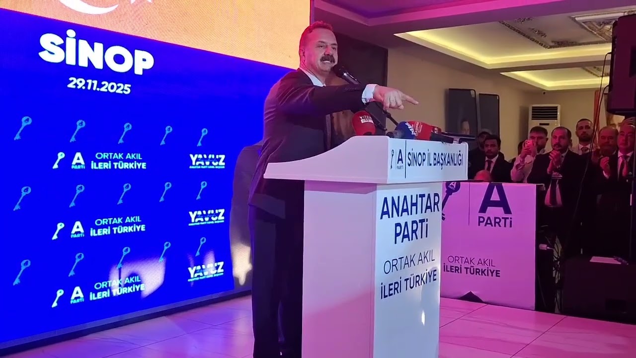 Genel Başkan Yavuz Ağıralioğlu Sinop’tan seslendi