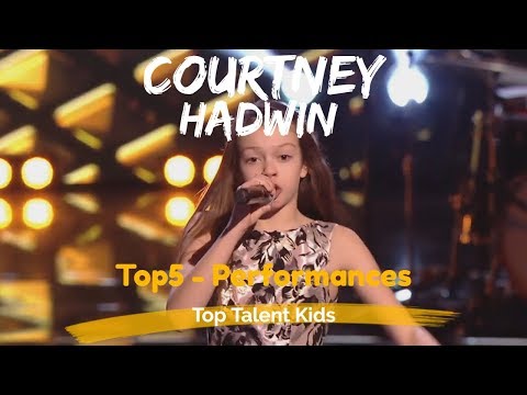 🌟 COURTNEY HADWIN 🌟 TOP 5 PERFORMANCES | AGT - VOICE KIDS