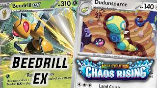 🐝 Beedrill ex es el MEJOR MAZO del set | Pokémon TCG Chaos Rising