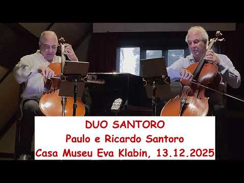 Ney Rosauro - "Saudade" - estreia mundial - Duo Santoro