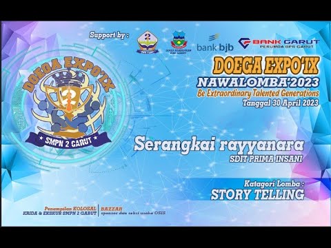 LOMBA STORY TELLING  DOEGA EXPO IX 2023  |  Serangkai Rayyanara  |  The Mother&The Wolf | SDIT PRIMA