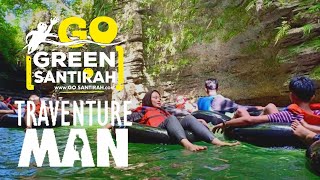 preview picture of video 'River Tubing Green Santirah Pangandaran'