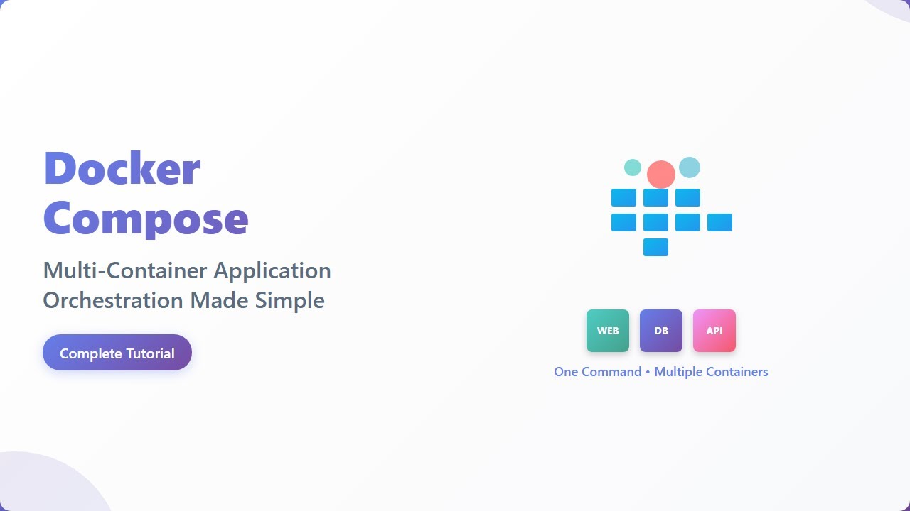 Docker Compose Explained: Simplify Multi-Container Apps for Beginners!