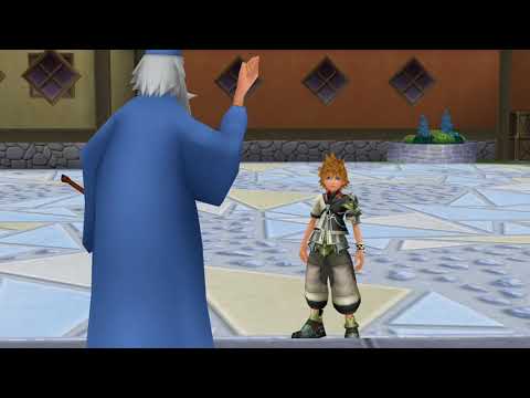 Kingdom Hearts Birth by Sleep Final Mix Theater Mode Scene 128- The Wizard and the Book