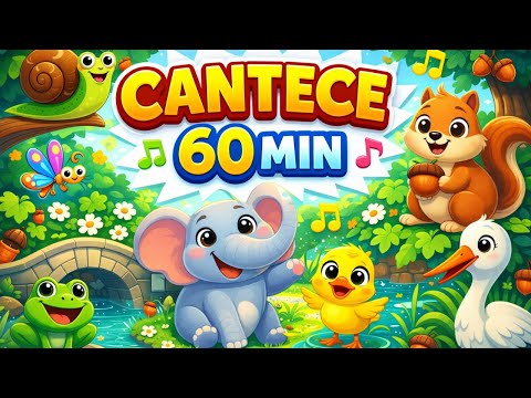 Melc, melc, codobelc  🐌 - CELE MAI IUBITE CANTECELE PENTRU COPII 👶🏻 60 de minute🎵 CUCURIGU
