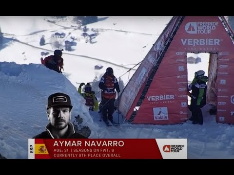 Aymar Navarro se sube al podio en el exigente Xtreme Verbier del FWT 2021