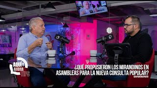 ¿Qué propusieron los mirandinos en asambleas para la nueva consulta popular? Gobernador Elio Serran