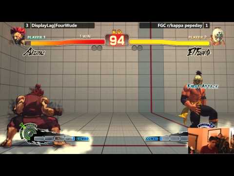 USF4 @ TFC Salty Suite - DisplayLag|Four Wude vs Pepeday